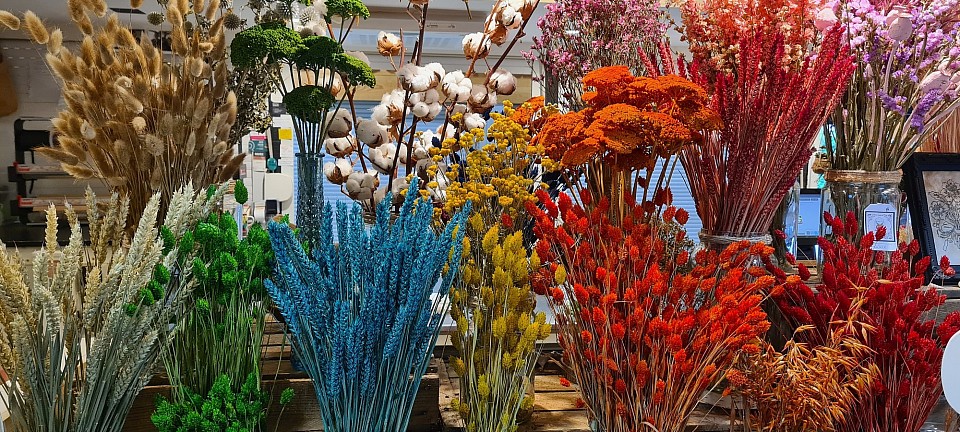 Nos bouquets secs vous en font voir de toutes les couleurs !